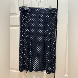 Navy/White Skirt- XL